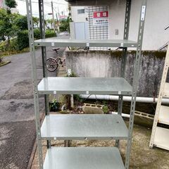 【リサイクルショップどりーむ天保山店】●2968●　スチールラッ...