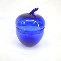 琉球ガラス〜小物入れ／リンゴ〜 [4716]