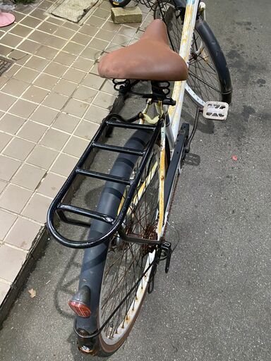 【リサイクルショップどりーむ鹿大前店】No.215　自転車　26インチ　カゴ付き！　ギア✖