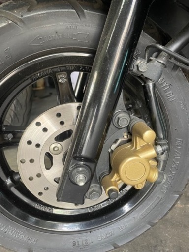 JOG SA 56J アルミホイル+フロントフォークセット ヤマハsa56j純正