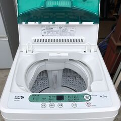 【動作保証あり】YAMADA ヤマダ 2017年 YWM-T45A1 4.5kg 洗濯機 ②【管理KRS461】