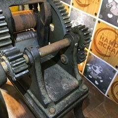 YOSHIDA　彫金ローラー　圧延機　現状品【ハンズクラフト宜野湾店】