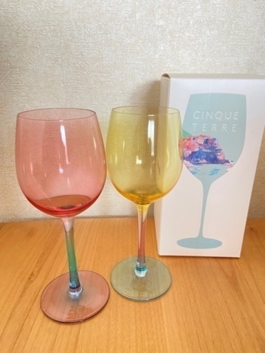 新品　未使用　BIRTHDAY BAR ペア　ワイングラス