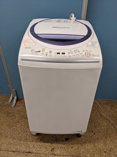 東芝 TOSHIBA　全自動洗濯機 　8.0kg 2014年製 AW-KS8V2