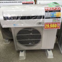 J1290 ☆3ヶ月保証付☆ 三菱 ルームエアコン 霧ヶ峰 MSZ-GE2217-W 2.2kw（