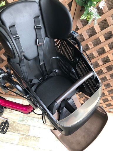 タイヤ新品　電動自転車 バッテリー良品　子供乗せ　 20インチ　ピンク　ヤマハ