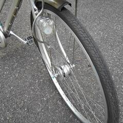 中古自転車2081 パナソニック 27インチ 3段ギヤ LEDオートライト