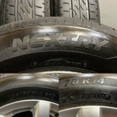 BS NEXTRY 165/70R14】夏タイヤ【VAGGIO 14インチ 5.5J4HPCD100+38 