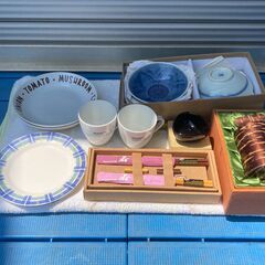 【無料】 食器　まとめ　平皿　小皿　小鉢　箸　和食器　バラ食器