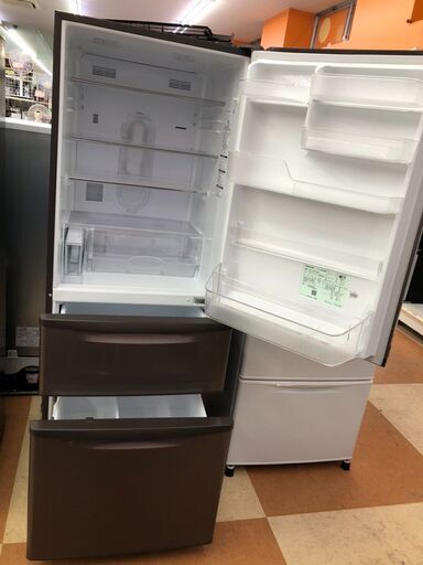 堅実な究極の 【一部地域配送無料】パナソニック 315L冷凍冷蔵庫 18年