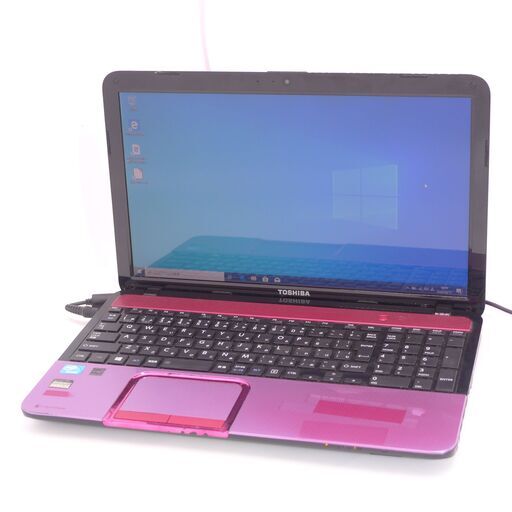 中古良品 Wi-Fi有 15インチ ピンク ノートパソコン 東芝 T552/36GR Celeron 4GB 500G BD-R 無線 カメラ Windows10 Office済 即使用可