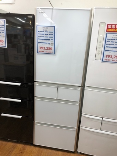 5ドア冷蔵庫　HITACHI  R-S40J  2019年製