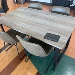 ダイニング5点セット　2色展開