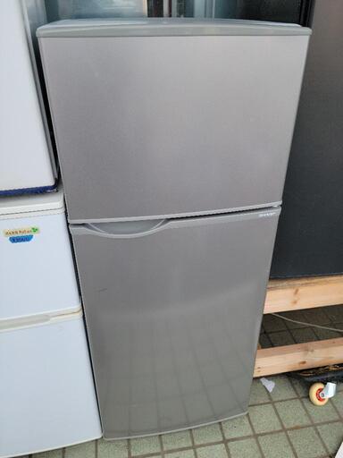 【特別価格】SHARP SJ-H12D-S 2ドア直冷式冷凍冷蔵庫 （118L・右開き）　リサイクルショップ宮崎屋　佐土原店22.6.18k