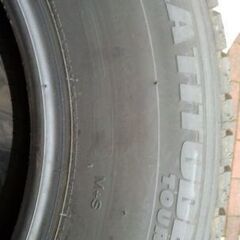 プラド純正夏タイヤ 新車外し 265/65R17 4本