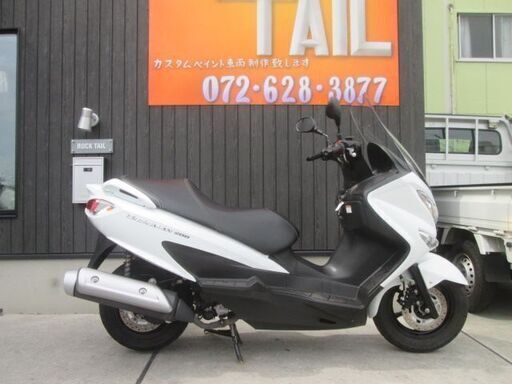 ★２４万円！バーグマン２００　2018年モデル　セル１　快調　実働車★スズキ　CH41A　バーグマン　スクーター