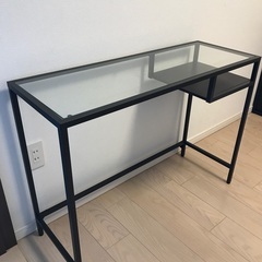 IKEA ガラステーブル（受け渡し土日限定）