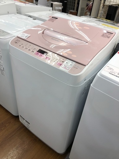 縦型洗濯乾燥機　SHARP  ES-TX5A-P  2017年製
