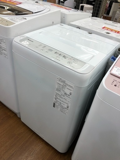全自動洗濯機　Panasonic  2020年製　NA-F60B13
