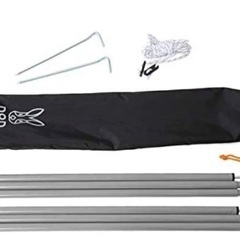 スノーピーク　 snow peak  アメニティドームM 美品　DOD製テントタープポール(前室用)