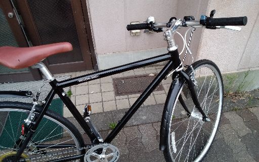 WEEKEND BIKES 700cクロスバイク アルミ/7speed/ブラック あさひ製