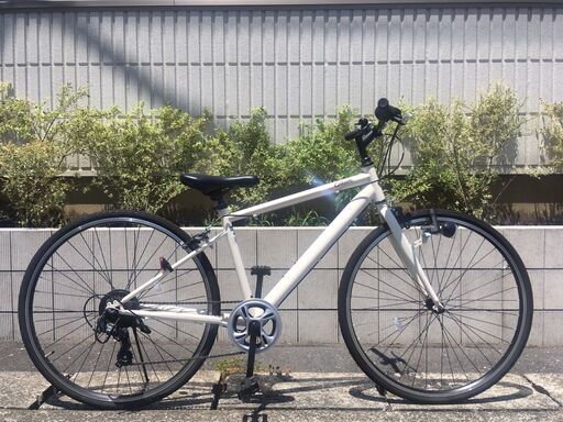 ロードバイクcream 美品　７段変速　カギ付き