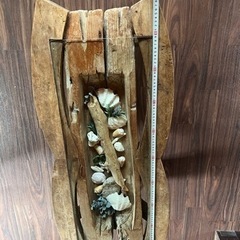 ガラス　木　テーブル　机