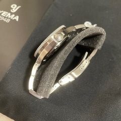 yema ネイビー　腕時計　イエマ　クォーツ　ダイバーズ　39mm 美品