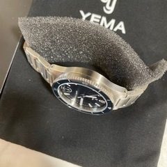 yema ネイビー　腕時計　イエマ　クォーツ　ダイバーズ　39mm 美品