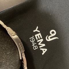 yema ネイビー　腕時計　イエマ　クォーツ　ダイバーズ　39mm 美品