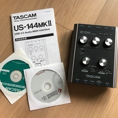 【取引中】TASCAM オーディオインターフェース