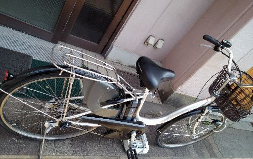 YAMAHA]PAS Natura 26吋電動アシスト自転車 8.9Ahバッテリー+充電器+