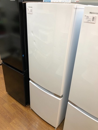 2ドア冷蔵庫　TOSHIBA  GR-M17BS  2018年製