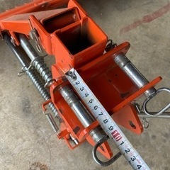 クボタ トラクター レベラー美品 全長2200㎜ レーキ整地板