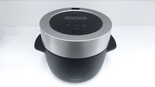 お値下げ致しました！！ オシャレ家電BALMUDA 炊飯器 3合 電子ジャー K03A-BK バルミューダ モダンデザイン インテリア