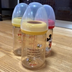 ピジョン 母乳実感 哺乳瓶　プラスチック　3個