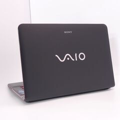 中古良品 14型 ノートPC SONY SVE14A18FJB 第2世代Core i3 4GB 640G DVDRW