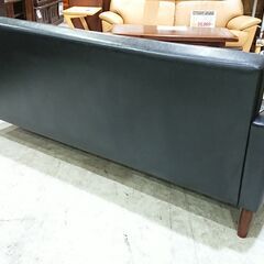 カリモク60｜スタンダードブラック｜ロビーチェア｜3シーター