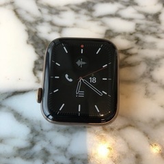 Apple Watch 4 ゴールドステンレス 44mm セルラ...