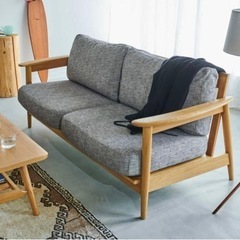 家具付新築戸建の家具2点セット【美品】ソファー&ローテーブル（おまけ）セット