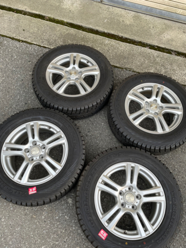 イボ付きバリ溝タイヤ！ 16インチホイール 4本セット