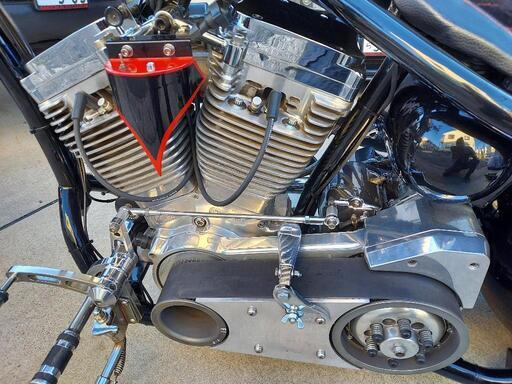 300ワイド ハーレー エボ ソフテイル TP