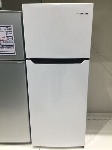 中古の冷蔵庫　Hisense　HR-B12C　2020年製です。
