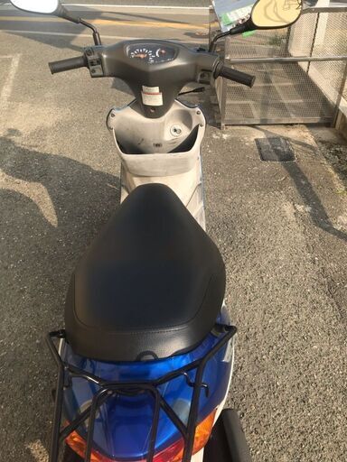 実働 アドレスV125G シート張替え済み ブルー警報機付 福岡市南区老司