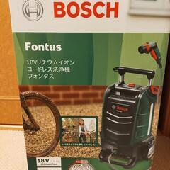 BOSCH　18v 充電式高圧洗浄機　フォンタス