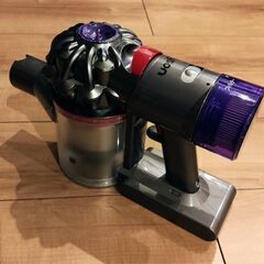 【未使用純正バッテリー付き】Dyson V8 Slim Fluffy★スリムソフトローラークリーナーヘッド→ジャンク扱い