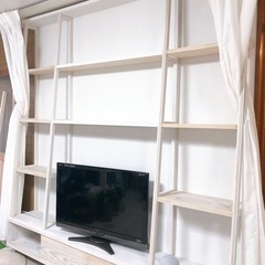 お値引きしました]オーダーメイド壁面ディスプレイ収納