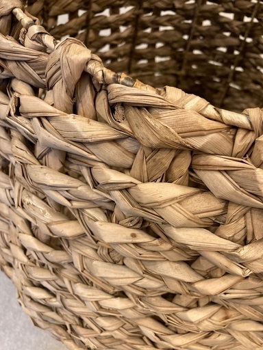 観葉植物 12号用鉢カバー ステム ラッシュ バスケット インテリア 大型