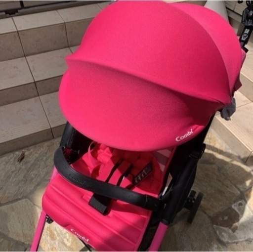 美品】ランフィ RB2 ピジョン ベビーカー(着せ替え＆レインカバー付き)