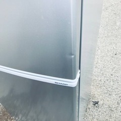 ✨2021年製✨1044番 SHARP✨ノンフロン冷凍冷蔵庫✨SJ-H13E-S‼️
